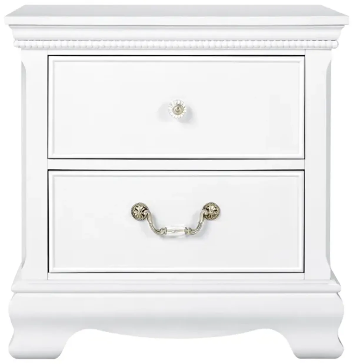 Winnie Nightstand in White by Bellanest