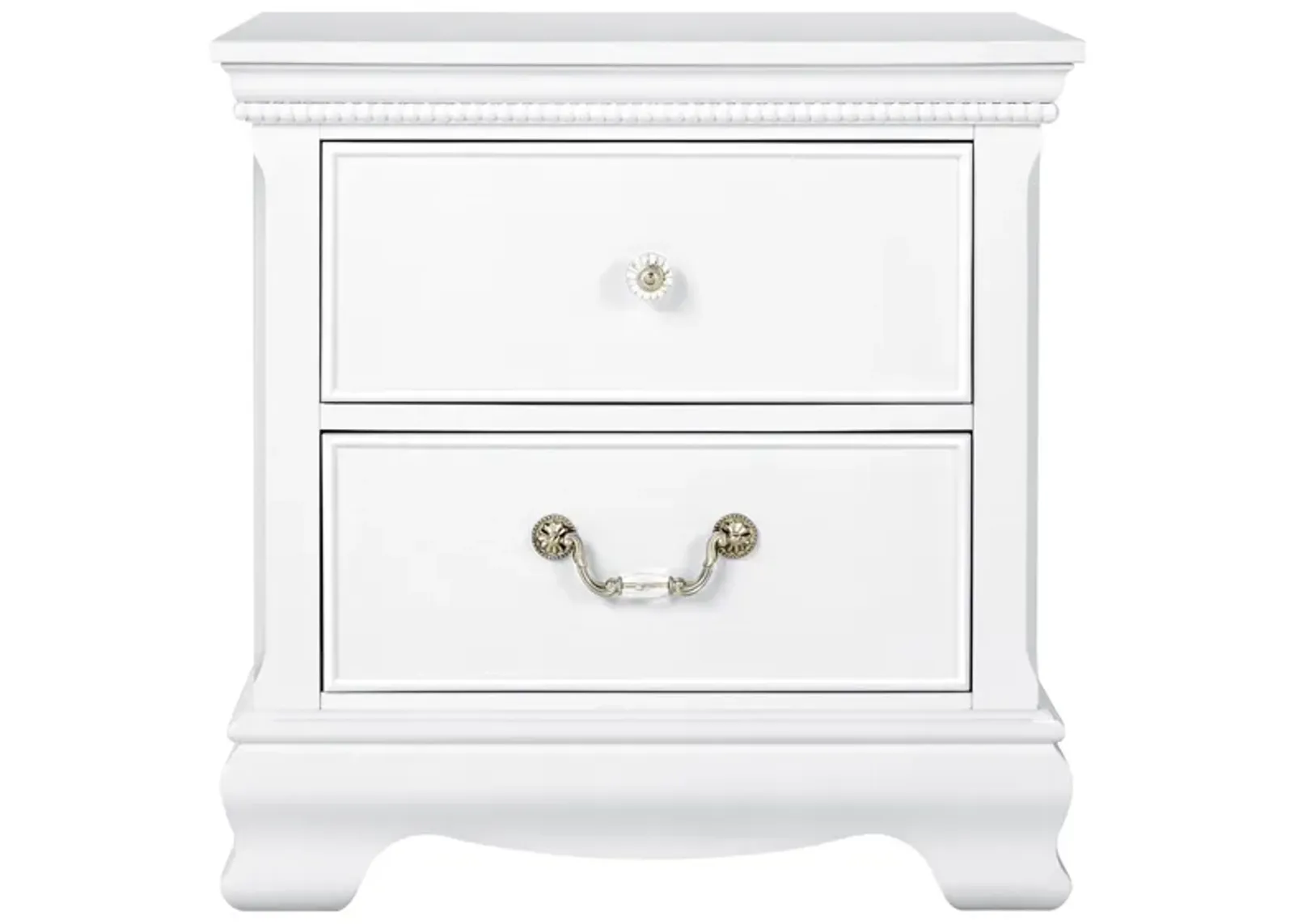 Winnie Nightstand in White by Bellanest