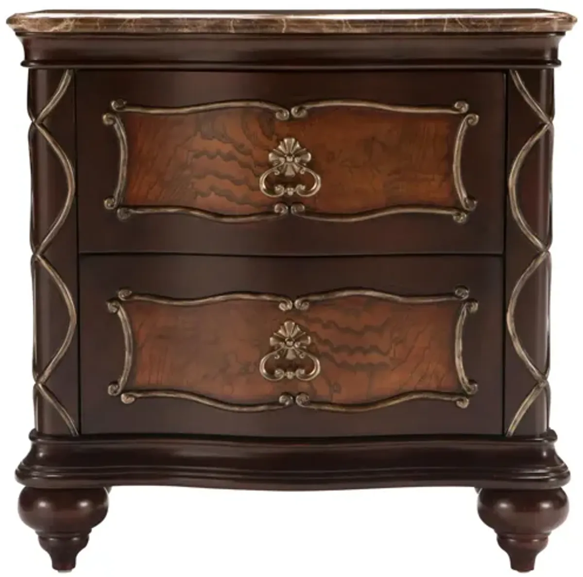 Palazzo Nightstand in Mocha by Najarian