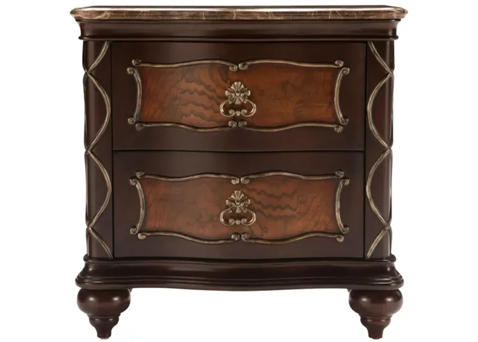 Palazzo Nightstand in Mocha by Najarian