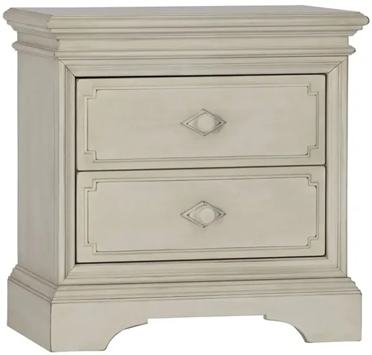 Amherst Nightstand in Antique White by Heritage Baby