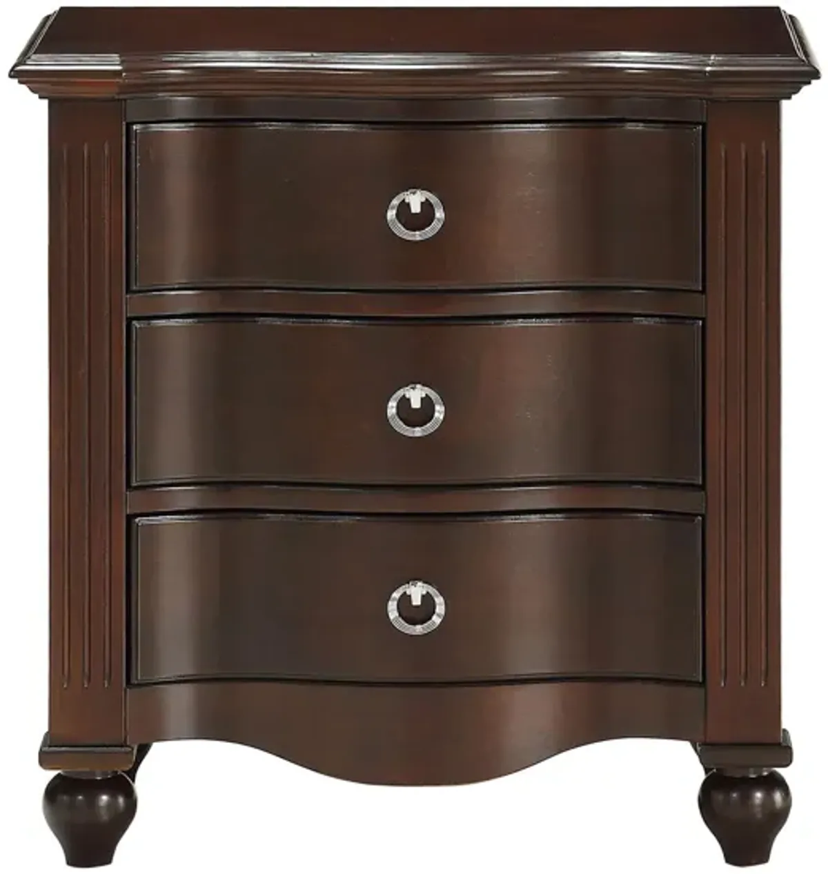 Jayla Night Stand in Espresso by Homelegance