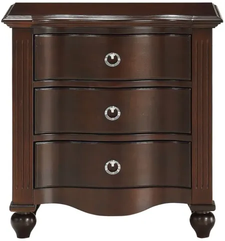 Jayla Night Stand in Espresso by Homelegance