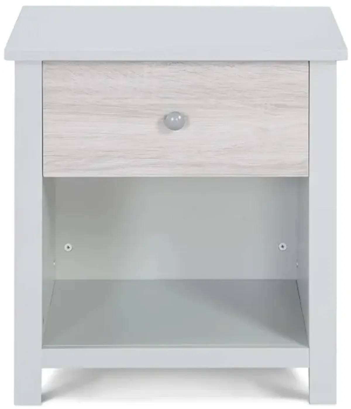 Connelly Nightstand in Gray/Rockport Gray by Heritage Baby