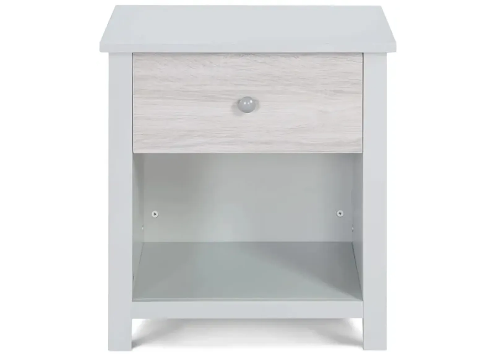 Connelly Nightstand in Gray/Rockport Gray by Heritage Baby