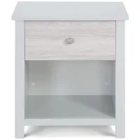 Connelly Nightstand in Gray/Rockport Gray by Heritage Baby