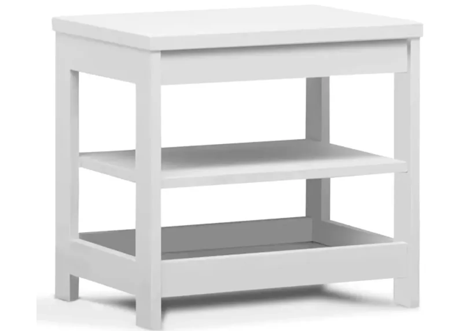 Sierra Nightstand in White by Sorelle Furniture