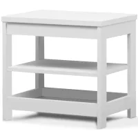 Sierra Nightstand in White by Sorelle Furniture