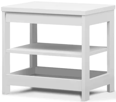 Sierra Nightstand in White by Sorelle Furniture