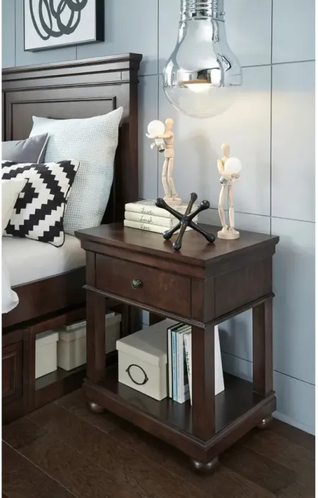 Canterbury Nightstand in Warm Cherry by Legacy Classic Furniture
