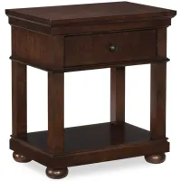 Canterbury Nightstand in Warm Cherry by Legacy Classic Furniture