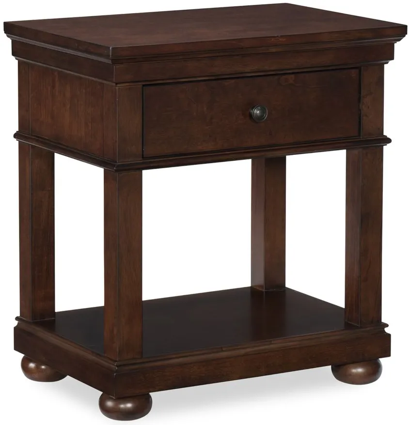 Canterbury Nightstand in Warm Cherry by Legacy Classic Furniture