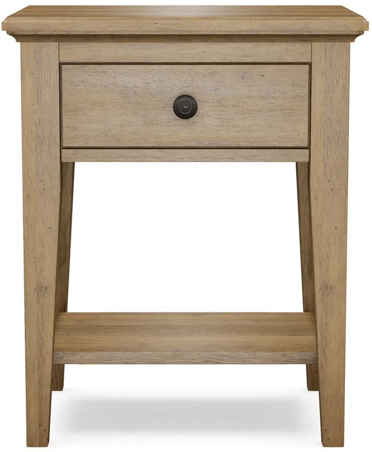 Millcroft Nightstand in Aged Wheat by Durham Furniture