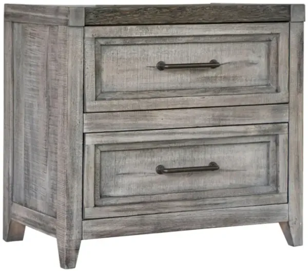 Yellowstone 2 Drawer Nightstand