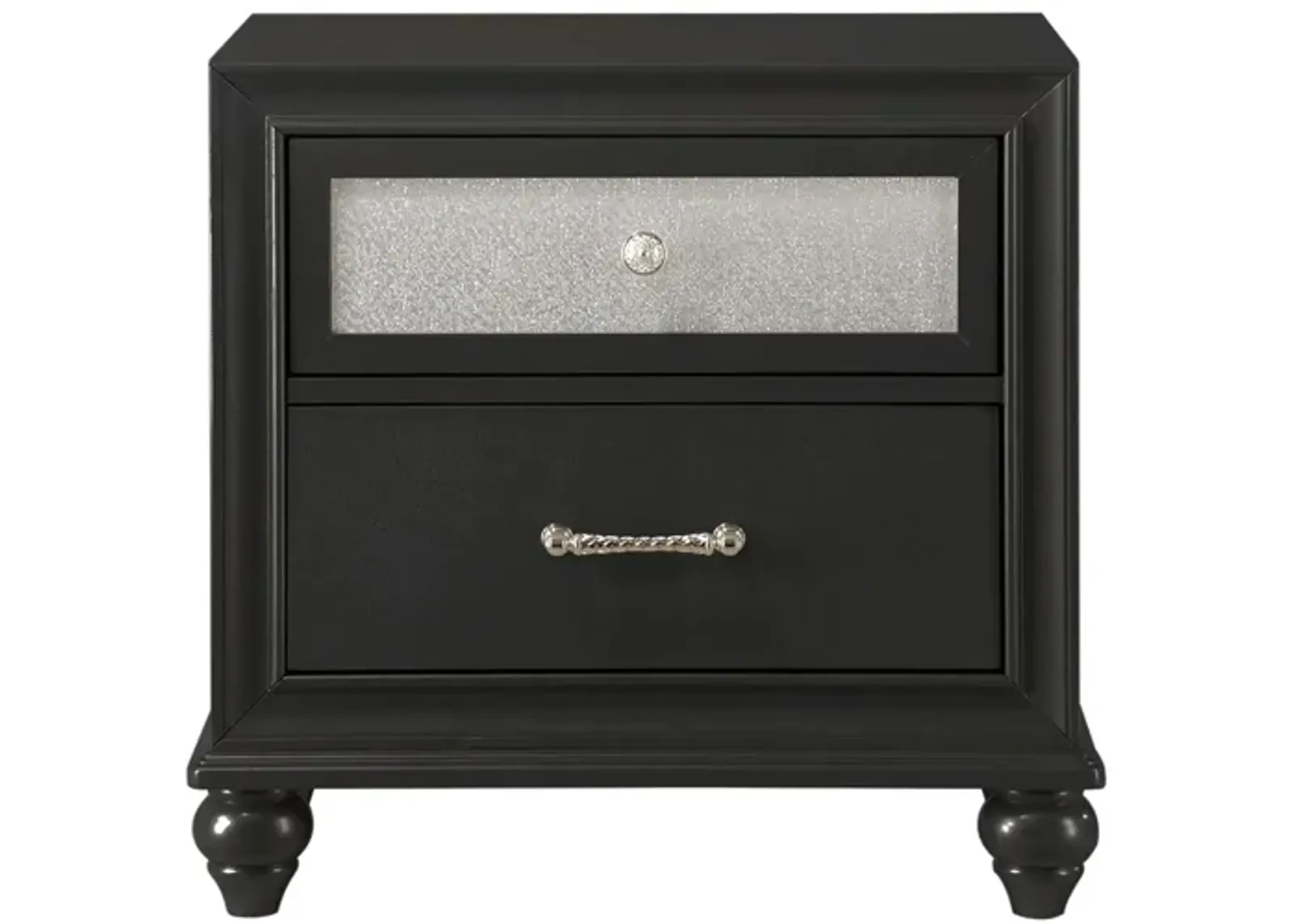 Lila Nightstand in Black by Crown Mark