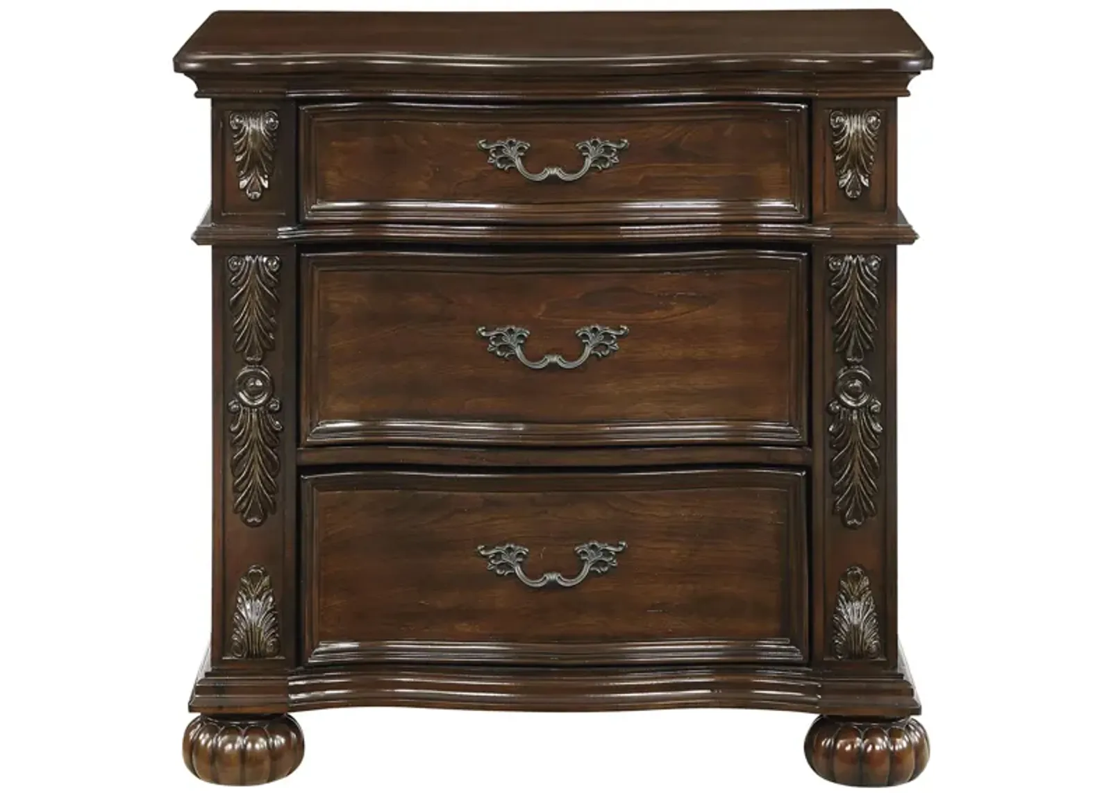 Nova Nightstand in Cherry by Homelegance