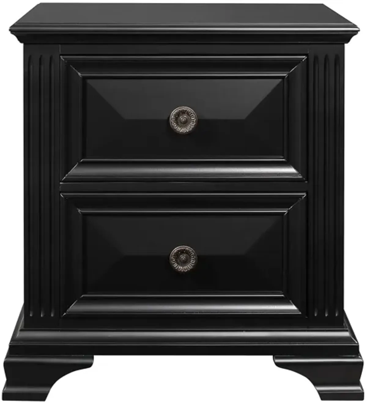 Carter Nightstand in Black by Global Furniture Furniture USA