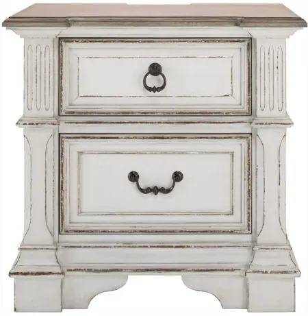 Birmingham Nightstand in white by Liberty Furniture