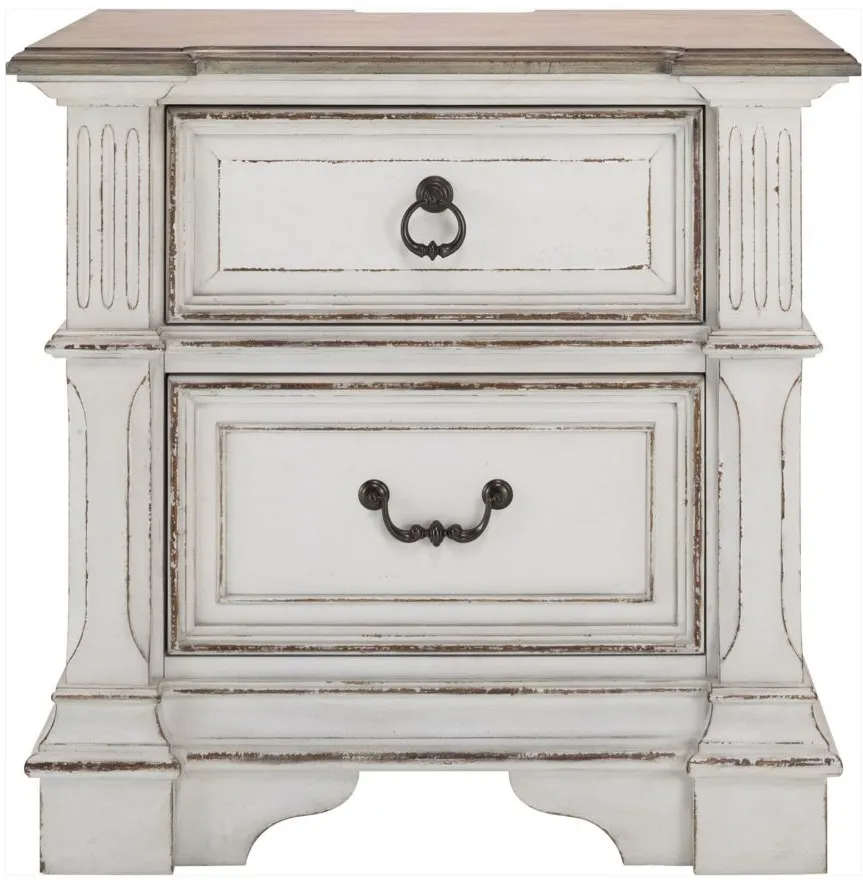 Birmingham Nightstand in white by Liberty Furniture