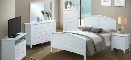 Hammond Nightstand in White by Glory Furniture