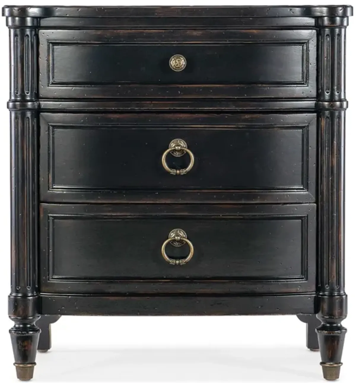 Charleston Three-Drawer Nightstand