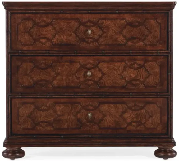 Charleston Three-Drawer Nightstand