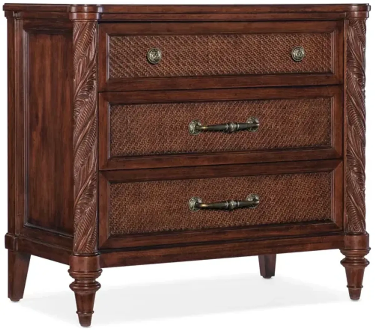 Charleston Three-Drawer Nightstand