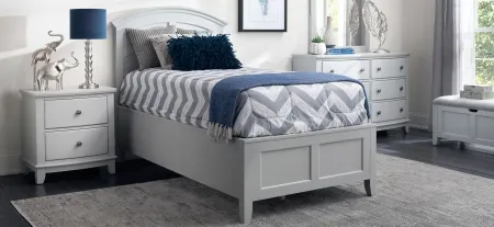 Kylie Youth Nightstand in Gray by Bellanest