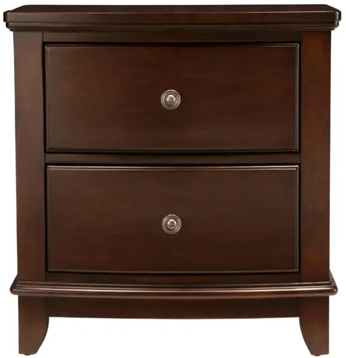 Kylie Youth Nightstand in Merlot by Bellanest