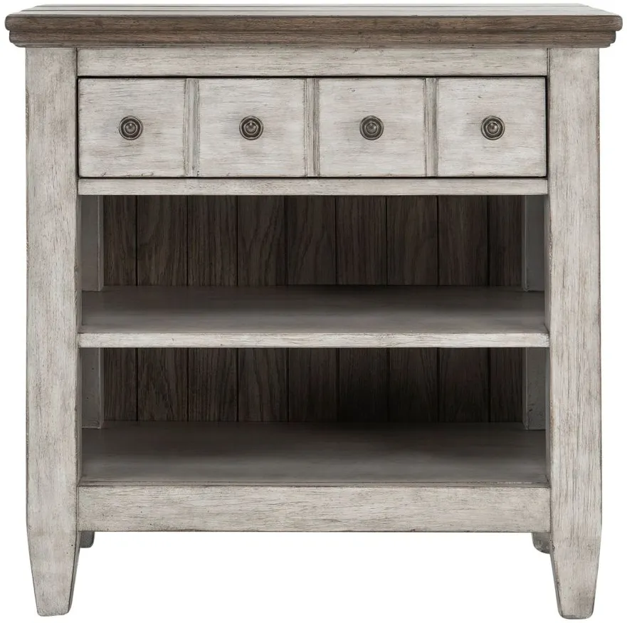 Magnolia Park Nightstand in White by Liberty Furniture