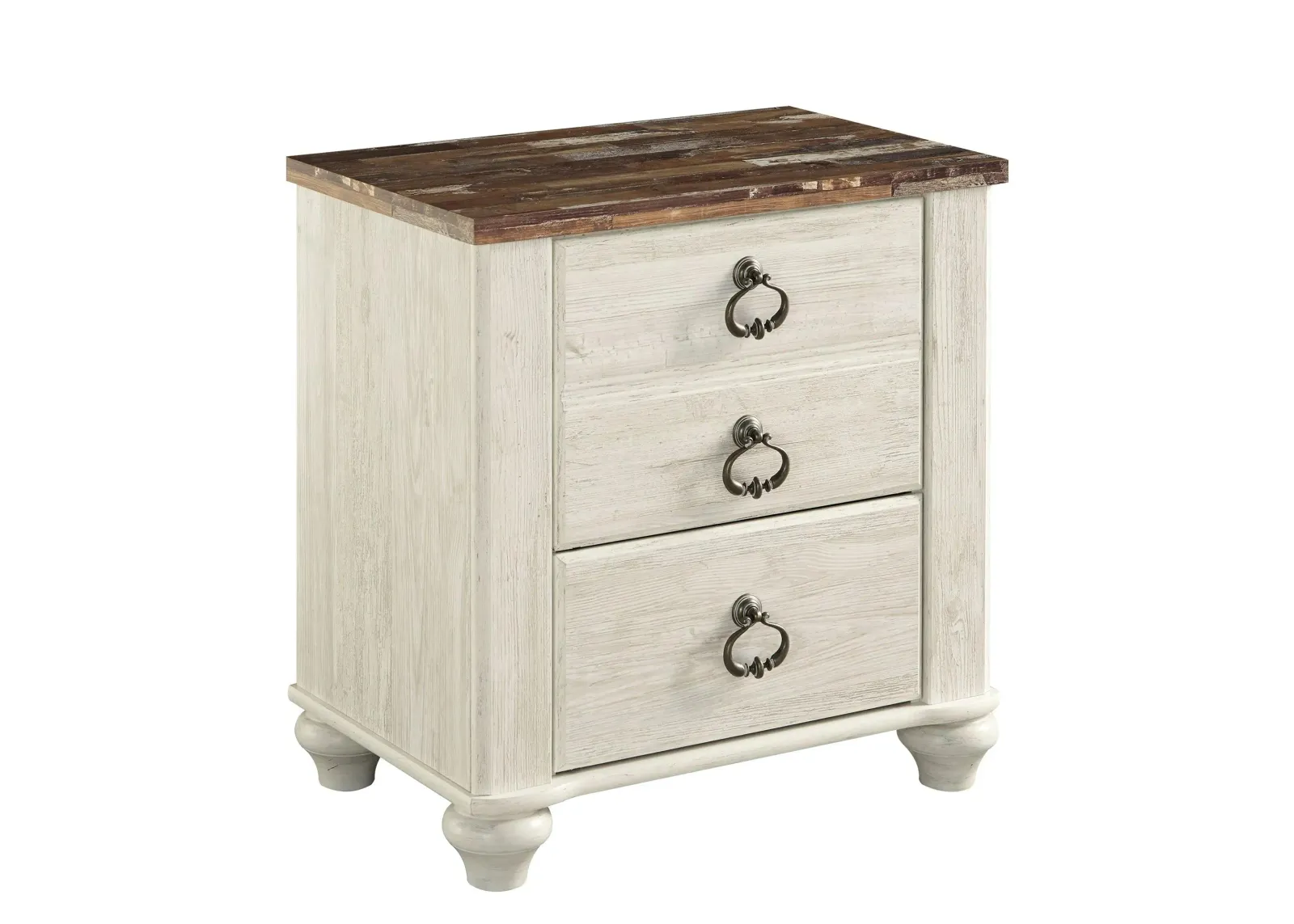 Collingwood Nightstand in Whitewash by Ashley Furniture