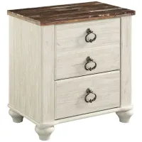 Collingwood Nightstand in Whitewash by Ashley Furniture