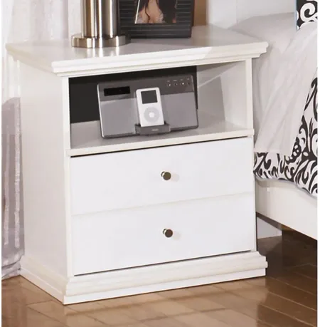 Adele Nightstand in White by Ashley Furniture