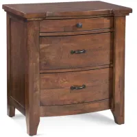 Whistler Night Stand in Walnut by Napa Furniture Design