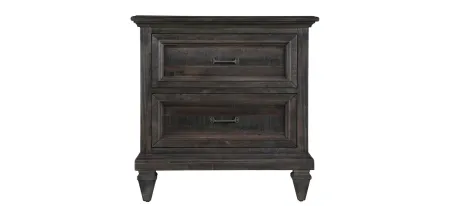 Calistoga Nightstand in Weathered Charcoal by Magnussen Home