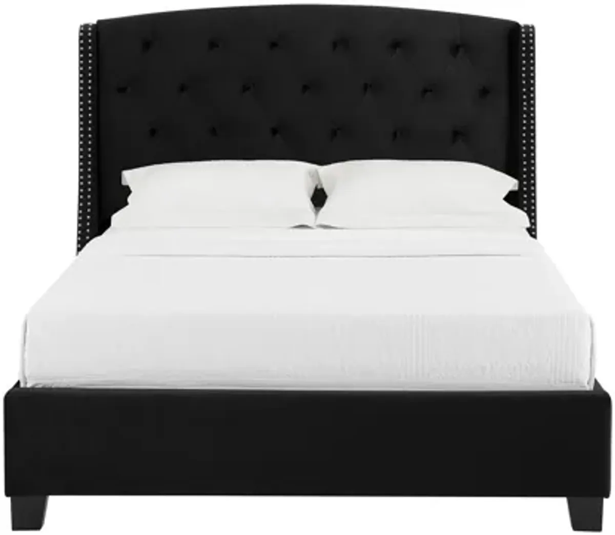 Eva Tufted Upholstered Bed