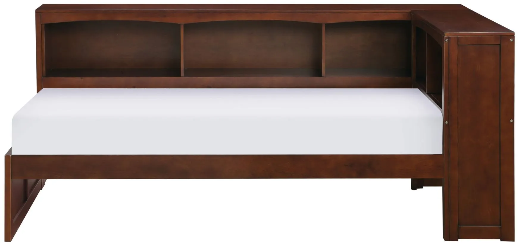 Shannon Twin Bookcase Corner Bed