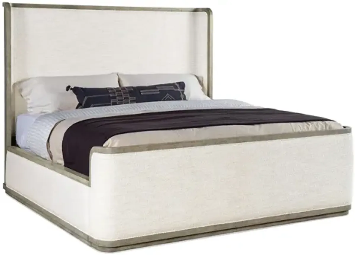 Linville Falls Upholstered California King Shelter Bed