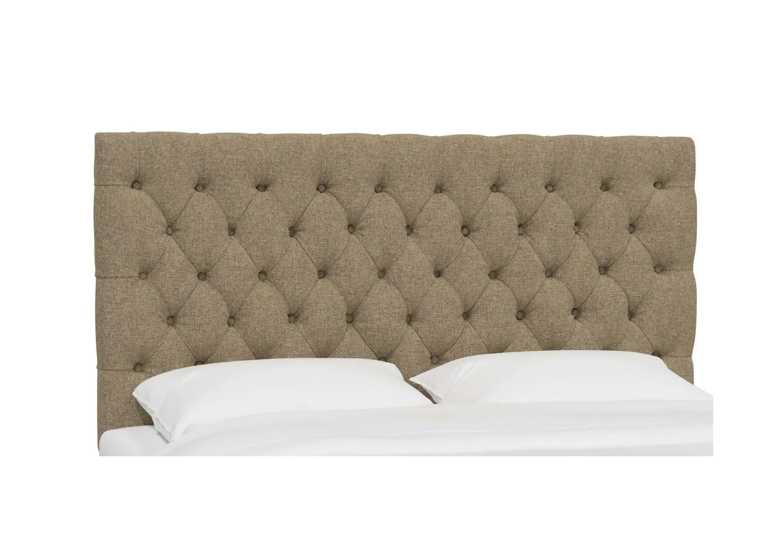 Queensbury Headboard in Zuma Linen by Skyline