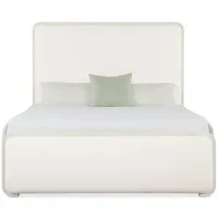 Serenity Upholstered California King Panel Bed in Sand Dollar by Hooker Furniture
