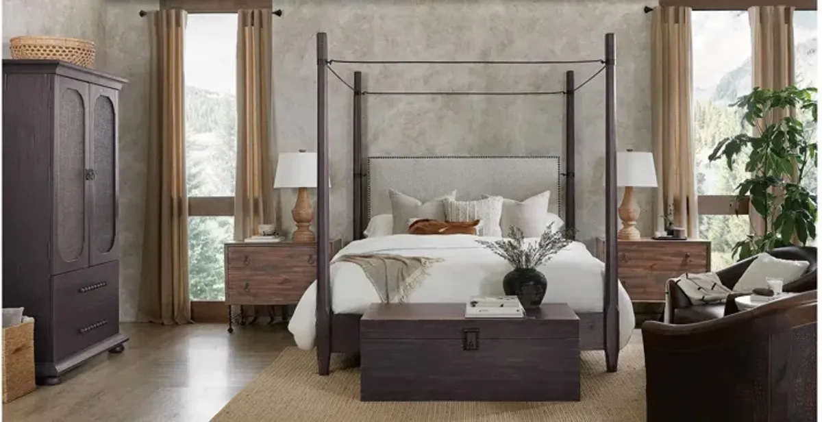 Big Sky California King Canopy Poster Bed