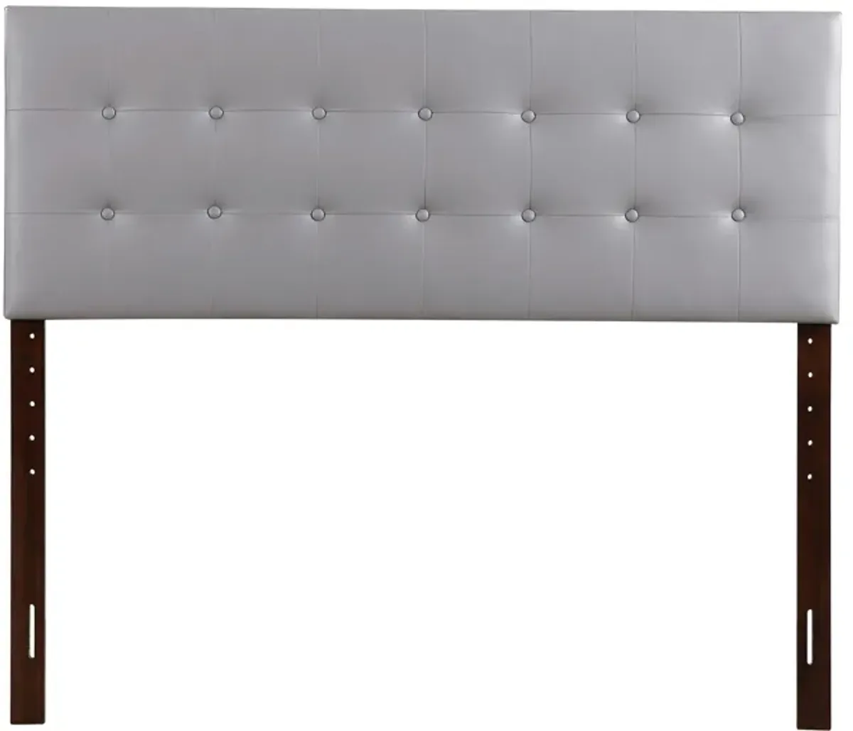 Super Nova King Headboard in LIGHT GREY by Glory Furniture