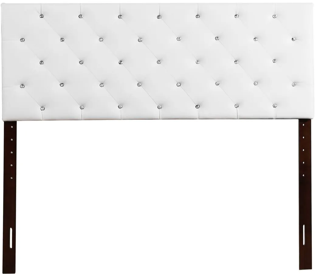 Super Nova King Headboard in WHITE by Glory Furniture