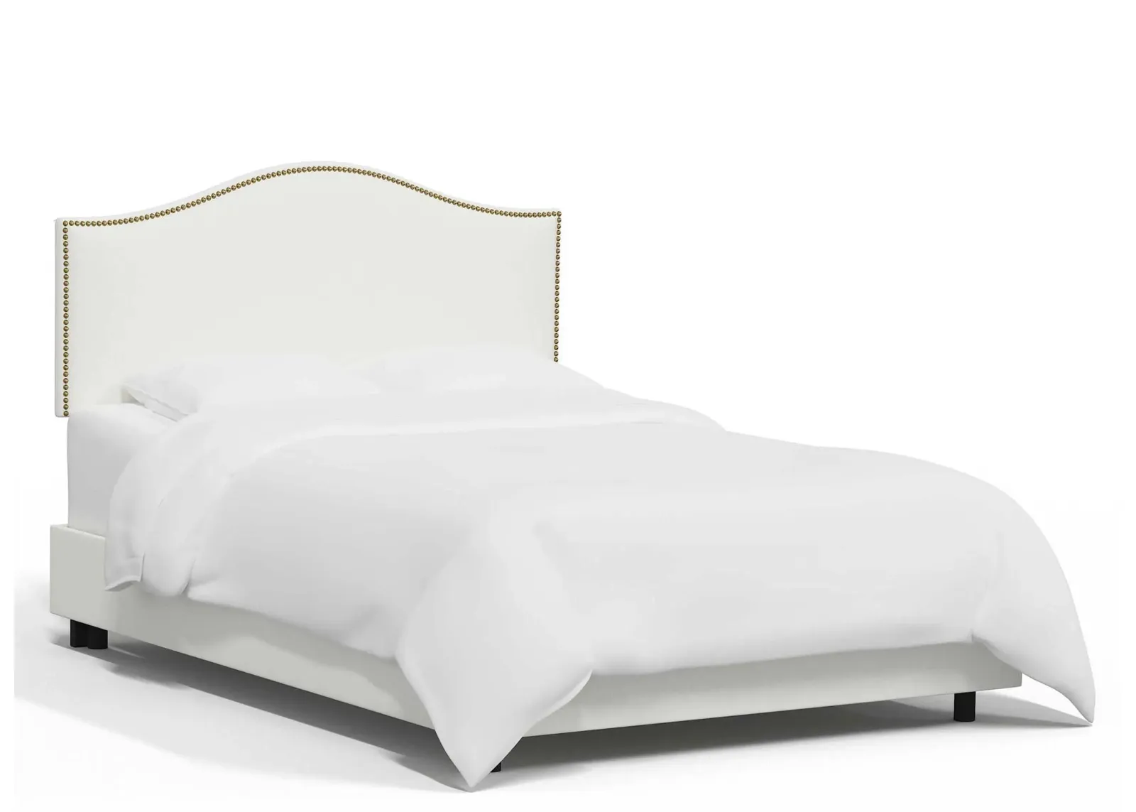 Alexander Bed in Zuma White by Skyline