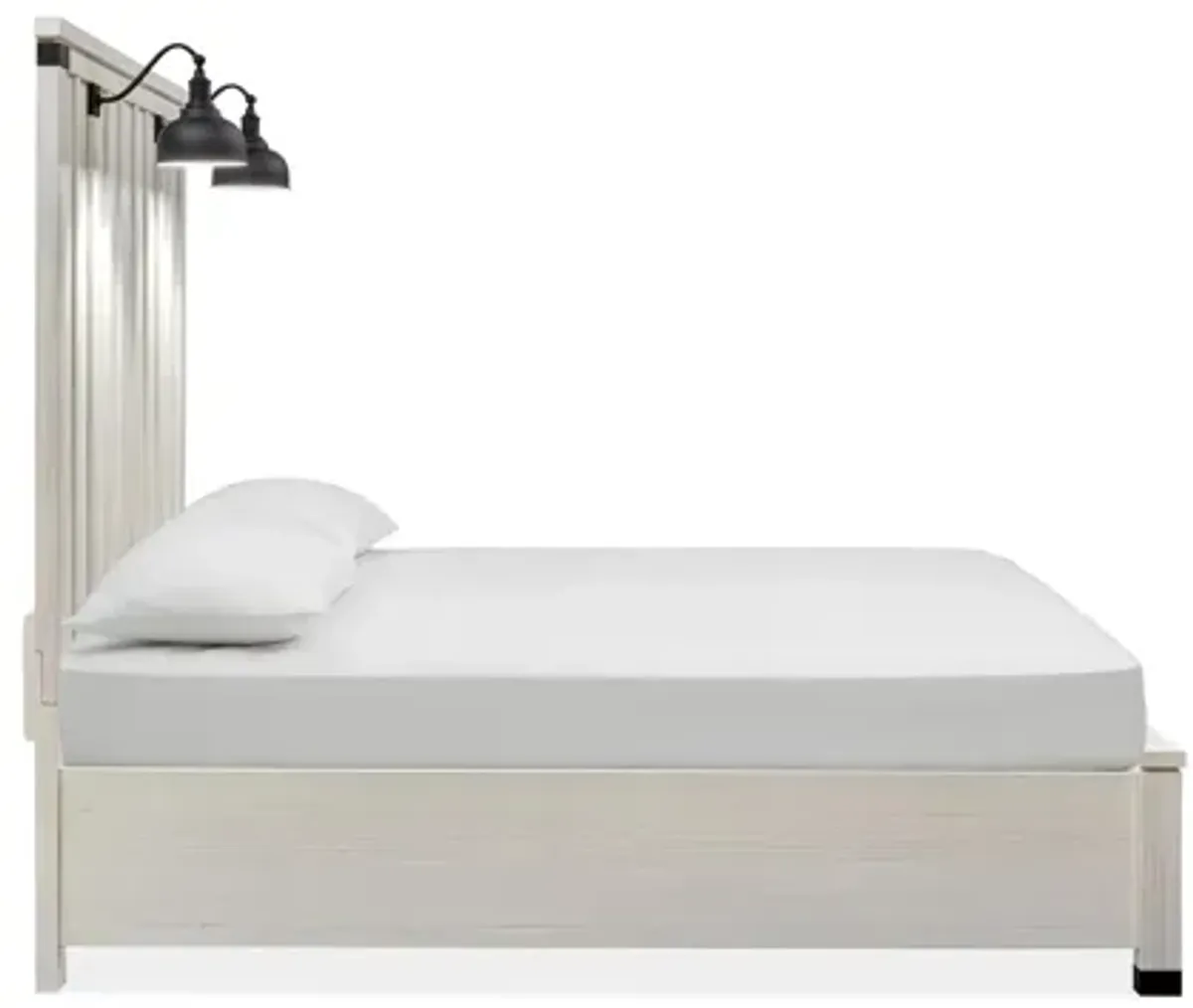 Harper Springs Panel Bed with Lighting