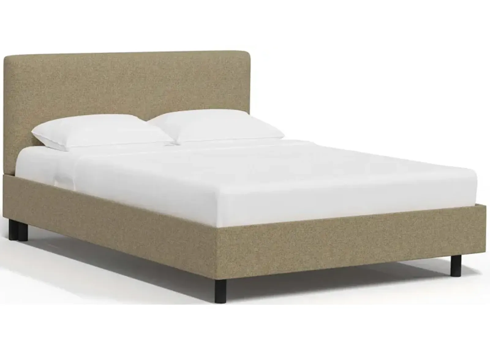 Valerie Platform Bed in Zuma Linen by Skyline