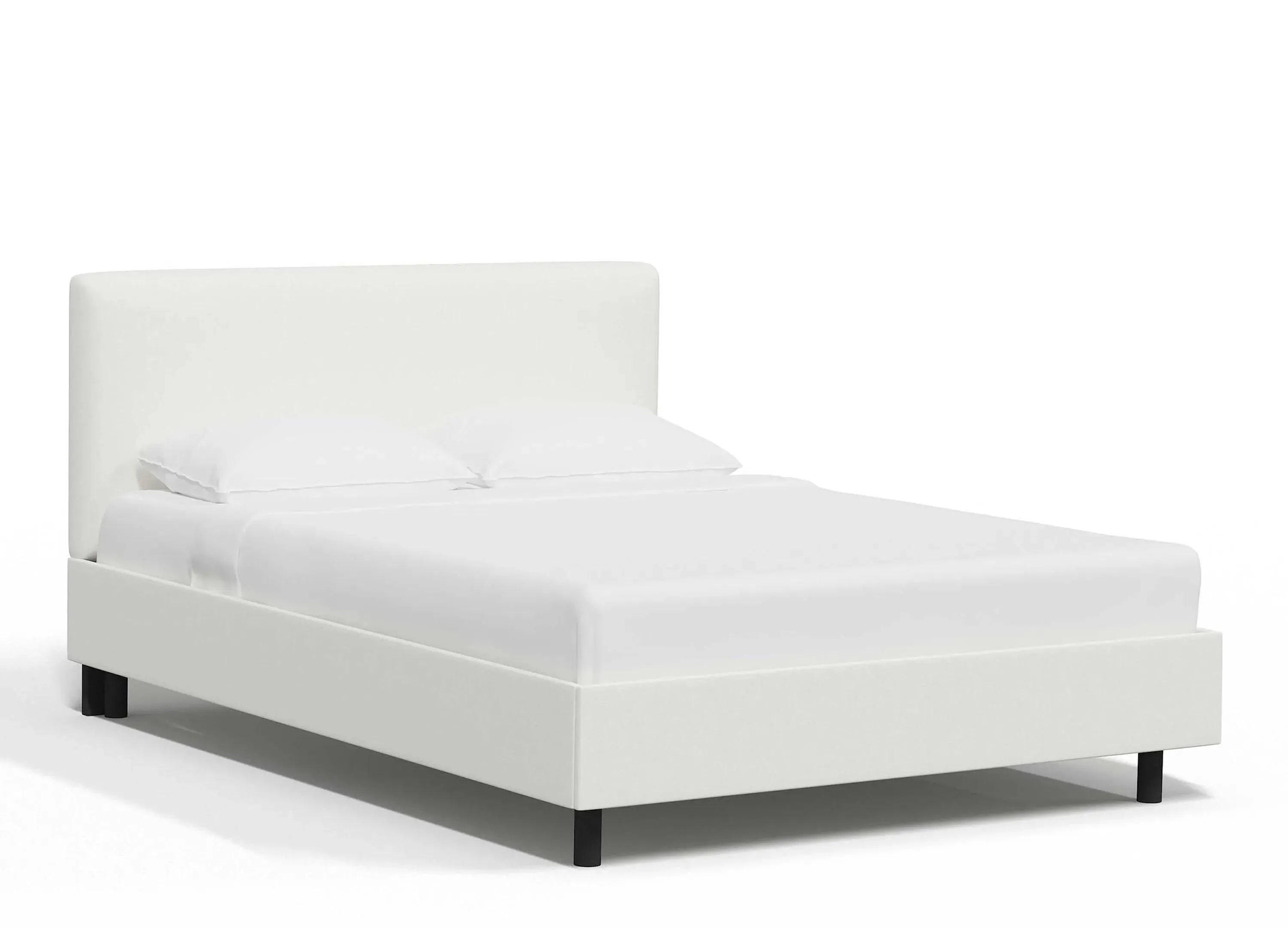 Valerie Platform Bed in Zuma White by Skyline