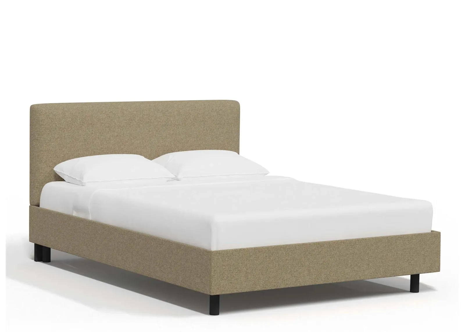 Valerie Platform Bed in Zuma Linen by Skyline