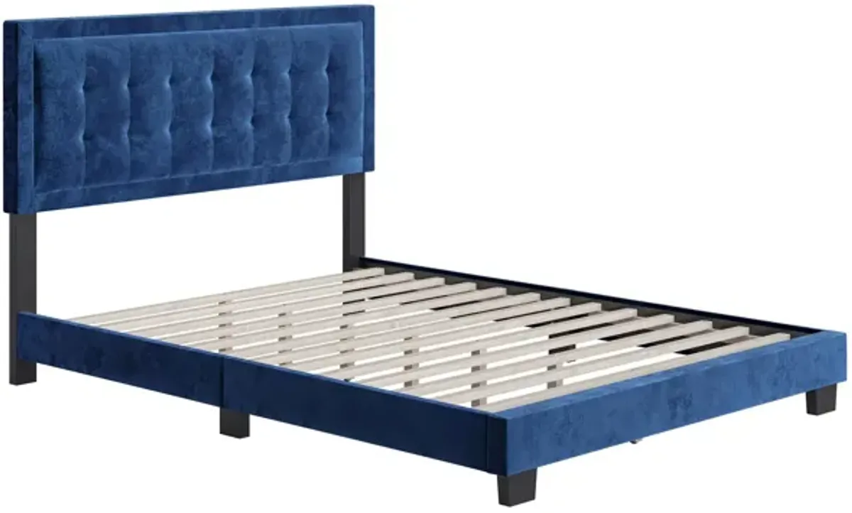 Paterson Velvet Touch Platform Bed