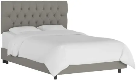 Blanchard Bed in Linen Gray by Skyline
